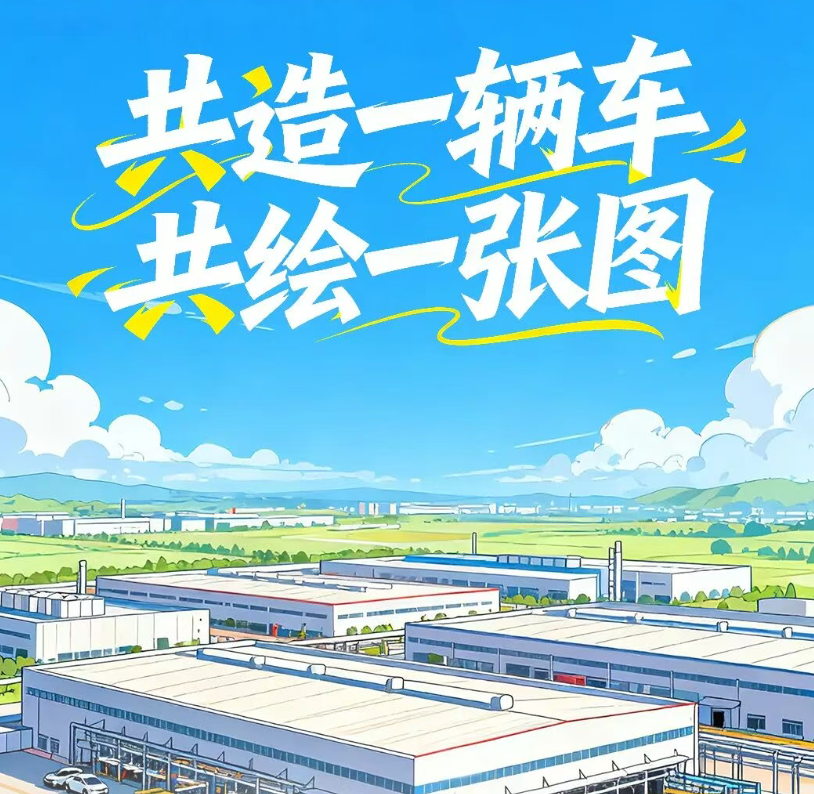 共造一辆车 共绘一张图